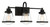 Minka-Lavery - 2583-66A - Three Light Bath Vanity - Mannsdale - Coal