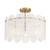 Minka-Lavery - 2596-732 - Three Light Semi Flush Mount - Oldmill - Legacy Brass