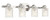 Crystal Kay Four Light Bath Vanity (2614-77)