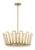 Minka-Lavery - 2675-695 - Five Light Pendant - Ricochet - Soft Brass