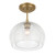 Glint One Light Convertible Semi Flush/Pendant (2725-732)