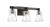 Minka-Lavery - 2733-709 - Three Light Bath - Graham Avenue - Smoked Iron And Brushed Nickel