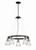 Minka-Lavery - 2736-709 - Five Light Chandelier - Graham Avenue - Smoked Iron And Brushed Nickel