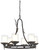 Minka-Lavery - 2756-694 - Six Light Chandelier - Ponderosa Ridge - Weathered Spruce w/Silver Highlights