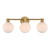 Minka-Lavery - 2993-732 - Three Light Vanity - Fenton - Legacy Brass