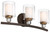 manufacturer_finish:Painted Bronze w/Natural Brushed Brass|manufacturer_glass:Clear Glass
