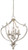 Savannah Row Four Light Semi Flush Mount(Convertible)