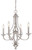 Minka-Lavery - 3334-84 - Four Light Chandelier - Savannah Row - Brushed Nickel