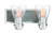 Minka-Lavery - 3342-098 - Two Light Bath - Garrison - Brush Nickel w/Shale Wood