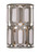 Minka-Lavery - 3581-795 - One Light Wall Sconce - Hexly - Bronze & Sultry Silver