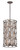 Minka-Lavery - 3586-795 - Nine Light Foyer Pendant - Hexly - Bronze & Sultry Sliver