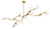 Curven 16 Light Chandelier (3749-732)
