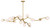 Curven 16 Light Chandelier (3749-732)