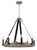 Minka-Lavery - 3878-693 - Eight Light Chandelier - Rawson Ridge - Aged Silverwood And Coal