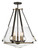 Eden Valley Five Light Pendant/Semi Flush Mount (3905-107)