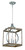 Minka-Lavery - 4014-280 - Four Light Pendant - Country Estates - Brush Nickel