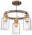 Morrow Three Light Semi Flush (Convertible To Pendant)
