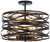 Vortic Flow Five Light Pendant (Convertible To Semiflush)