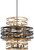 Minka-Lavery - 4679-111 - 18 Light Chandelier - Vortic Flow - Dark Bronze w/Mosaic Gold Interior