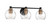 Minka-Lavery - 4913-653 - Three Light Bath - Keyport - Sand Coal w/Natural Brushed Brass