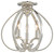 Minka-Lavery - 4983-613 - Three Light Semi Flush Mount - Tilbury - Polished Nickel