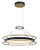 Minka-Lavery - 5087-781-L - One Light Pendant - Levitation - Sand Coal And Soft Brass