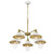 Downtown Edison Five Light Chandelier (5139-799)