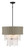 Breakers Isle Six Light Semi Flush Mount (5296-66A)