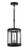 Minka-Lavery - 5490-729 - Three Light Pendant - Majestic Splendor - Sand Coal And Polished Nickel