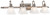 Minka-Lavery - 5584-84 - Four Light Bath - Mission Ridge Bath - Brushed Nickel