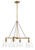 Sommersby Four Light Chandelier (5714-876)