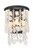 Shimmering Elegance One Light Wall Sconce (6701-66)