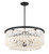 Minka-Lavery - 6705-66 - Five Light Chandelier - Shimmering Elegance - Sand Coal