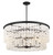 Minka-Lavery - 6706-66 - Nine Light Chandelier - Shimmering Elegance - Sand Coal