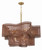Freeform Ten Light Chandelier (58410-SBWAL)