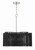Freeform Five Light Chandelier (58425-PLNBWN)