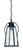 Minka-Lavery - 72704-66A - One Light Outdoor Chain Hung Lantern - Halder Bridge - Sand Black
