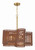 Freeform Five Light Chandelier (58425-SBWAL)