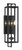 Minka-Lavery - 73330-66A - Two Light Outdoor Wall Mount - Knoll Road - Coal