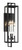 Minka-Lavery - 73331-66A - Four Light Outdoor Wall Mount - Knoll Road - Coal