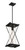 Rockhill One Light Outdoor Pendant (77604-899)