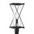 Minka-Lavery - 77605-899 - One Light Outdoor Post Mount - Rockhill - Dark Matte Black