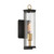 Minka-Lavery - 79000-734 - One Light Outdoor Wall Sconce - Cara - Dark Matte Black
