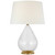 Visual Comfort Signature - PCD 3180CG/HAB-L - LED Table Lamp - Vosges - Clear Glass and Hand-Rubbed Antique Brass