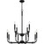 Quoizel - ABR5128MBK - 12 Light Chandelier - Abner - Matte Black