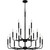 Quoizel - ABR5132MBK - 18 Light Chandelier - Abner - Matte Black