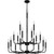 Abner 18 Light Chandelier (ABR5132MBK)