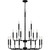 Abner 18 Light Chandelier (ABR5132MBK)