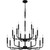 Abner 18 Light Chandelier (ABR5132MBK)