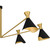Arden Six Light Chandelier (ADN5052MBK)